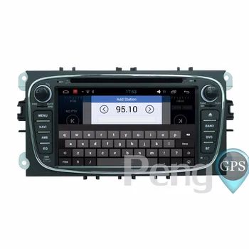 Android 8.1 Coche de CD Reproductor de DVD GPS de Navegación para Ford Focus Mondeo Galaxy Radio IPS Pantalla Multimedia WIFI Autostereo unidad central