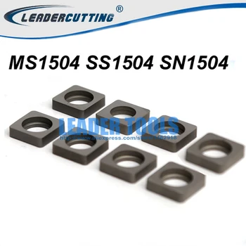 SS1204 MS1204 MS1504/SS1504/SN1504*10PCS Plaquitas de metal duro Cuña para CNC herramienta de Corte de Carburo de Shim, Inserta Piezas de Repuesto