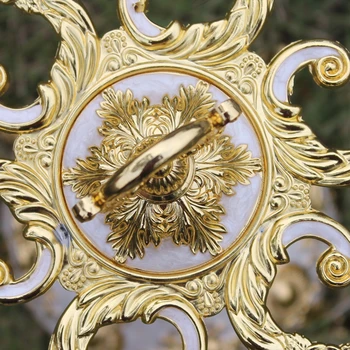 La moda de una sola capa de oro chapado de metal de vino tinto copa de la titular de la copa rack de Copas de Champán en Rack