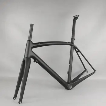 Marca Oem cuadro de carbono de la fábrica de despacho de venta de bicicletas varilla marco de incluir cuadro horquilla tija de sillín TT-R12
