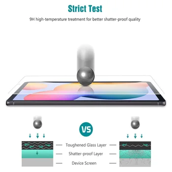 Para el 2020 la etiqueta de Samsung S6 Lite de 10,4 pulgadas Protector de Pantalla para Galaxy Tab S6 Lite 10.4 2020 SM-P610 P615 vidrio Templado protector de flim