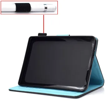 Cuero de la PU de impresión de la cubierta de la caja para Kobo Clara HD de 6 pulgadas ebook ereader Caso suave de TPU Cubierta trasera+protector de pantalla