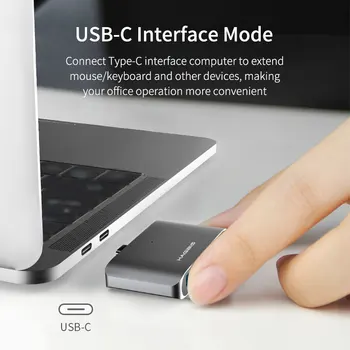 Hagibis de Tipo C, Lector de Tarjetas USB-C Para USB 3.0 SD/Micro SD/TF OTG Adaptador de Tarjeta Para el ordenador Portátil/USB-C Teléfono TypeC Multifunción Converter