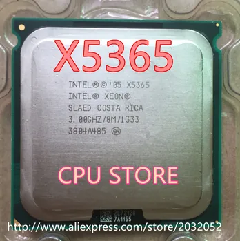 Original de Intel Xeon X5365 3.0 GHz/8M/1333 Procesador cerca de LGA771 Core 2 Quad Q6700 de la CPU (Dar Dos 771 de 775 Adaptadores)