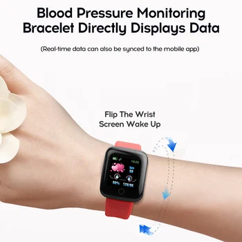 Smart Watch Hombres Smartwatch de las Mujeres de la Presión Arterial Monitor de Ritmo Cardíaco Impermeable de los Relojes Inteligentes Deporte Para Android IOS Dropshipping