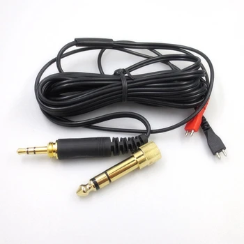 Nuevo Reemplazo de Cable de Audio para Sennheiser HD25 HD25-1 HD25-1 II HD25-C HD25-13 HD 25 HD600 HD650 Auriculares