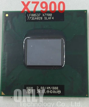 El envío libre de la CPU del ordenador Portátil X7900 2.8 G/4M/800 SLAF4 versión Oficial scrattered piezas de procesador de la CPU
