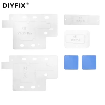 DIYFIX Teléfono Móvil de Reparación de la Placa PCB Titular Para el iPhone X/XS/XS Max Para A11 TAZA de Desgomado de la Lógica de la Junta de Chip Accesorio DIY Herramienta de Mano