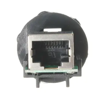 Ethernet RJ45 LAN de la Red de APs de Enchufe de la toma de corriente Conector de 8 Núcleo Impermeable IP68