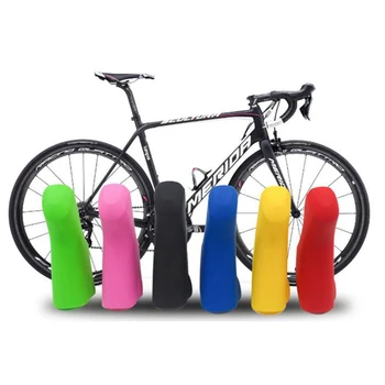 Bicicleta de Mano Cambio de funda Protectora Para Shimano Bicicleta de Carretera 4700/5800/6800 6 Colores de Gel de Sílice Manga de la Cubierta Durable PA0103