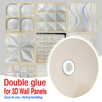 Doble pegamento Auto-adhesivo 3D Panel de Pared 3D etiqueta engomada de la pared decorativos de la sala de estar papel tapiz mural prueba de agua de baño de la cocina