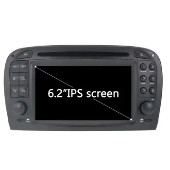 4G+64GB Android 10.0 Coche de la pantalla, el Reproductor Multimedia Para Mercedes SL R230 2001-2004 gps navi Auto de Audio Radio estéreo IPS jefe de la unidad de