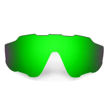 HKUCO Rojo/Verde 2 Pares de Lentes de Recambio Para Jawbreaker Gafas de sol de Aumentar la Claridad