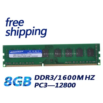 KEMBONA escritorio de memoria RAM DDR3 8GB 1600MHz PC3-12800 No ECC 240 Pin DIMM de memoria sólo para M-a-D de la placa base