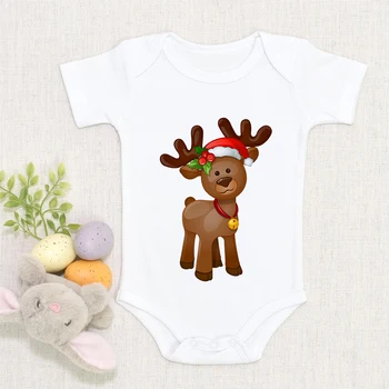 Venta Caliente Nuevo Traje De Navidad Recién Nacido Mameluco De Harajuku Streetwear Pop Bebé Niña Niño Ropa De Bebe Cómodo Suave Para Bebés