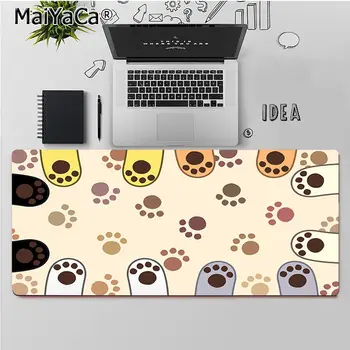 Maiyaca de Calidad Superior de bebé Lindo del gato de la pata de Caucho Natural Gaming mousepad Escritorio Mat Envío Libre de Gran Cojín de Ratón de los Teclados de Mat