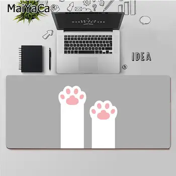 Maiyaca de Calidad Superior de bebé Lindo del gato de la pata de Caucho Natural Gaming mousepad Escritorio Mat Envío Libre de Gran Cojín de Ratón de los Teclados de Mat