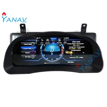 Android radio del Coche de audio de panel Para Toyota Highlander-2019 de Navegación GPS de instrumentos LCD de la pantalla del Sistema Multimedia player