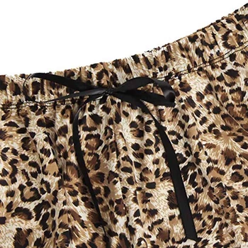 JAYCOSIN de Chicas de Moda de Encaje de la Moda de las Chicas Lindas de la Impresión del Leopardo de la Ropa interior Y los pantalones Cortos de Pijama Conjunto de Dropshiping 18DCE12