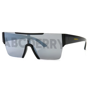 2021 Complementos de Lujo Nuevo Piloto de Gafas de sol de las Mujeres de la Vendimia de Una sola Pieza sin Montura de Gafas de Sol de los Hombres Oculos Feminino Lentes Gafas De Sol UV400