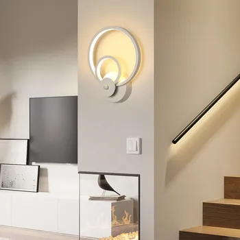 Nuevas lámparas de pared Modernos LED luces de pared para la sala de estar de iluminación led de interior lámparas de luz blanco cálido y blanco frío luz
