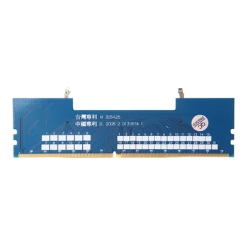 Nueva tarjeta del Convertidor de ordenador Portátil de memoria RAM DDR4 de Escritorio del Adaptador de Tarjeta de Memoria Probador ASÍ módulo DIMM DDR4 Convertidor hotdropshipping