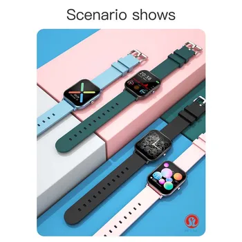 SHAOLIN Reloj Inteligente que los Hombres completamente Táctil Multi-Modo de Deporte Con el SmartWatch de las Mujeres Monitor de Ritmo Cardíaco Para el Apple watch iOS Android Reloj
