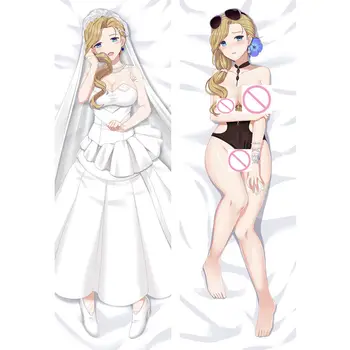 Anime Juego de Azur Carril Fundas de almohada Azur Carril Dakimakura caso de las chicas Sexy 3D de Doble cara la ropa de Cama Abrazando el Cuerpo funda de almohada AL02B