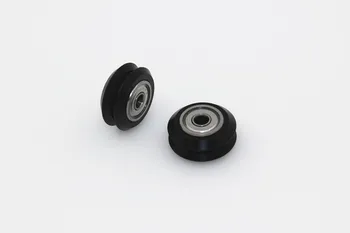 3 a 10pcs Openbuilds Doble V Ranura de Plástico Pasivo rueda Redonda con 625Bearings la Polea loca de Engranaje de perlin rueda Para la Impresora 3D
