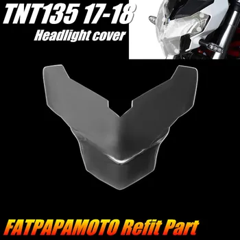 PARA Benelli TNT135 2017 2018 Accesorios de la Motocicleta Faro de Protección de la Cubierta de la protección de