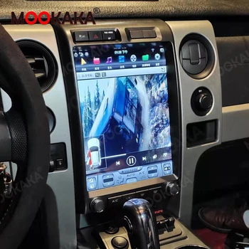 Android 9.0 4+128GB de Tesla Estilo de Auto Radio GPS de Navegación Para Ford F150 Raptor 2009 - 2012 Multimedia del Coche Reproductor de Jefe de la Unidad de Audio