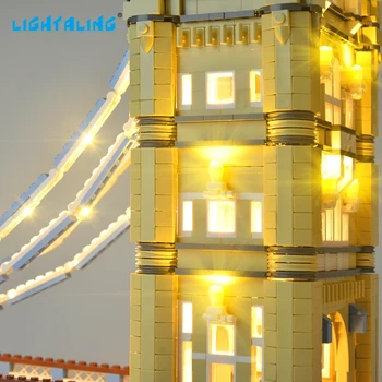LIGHTALING LED Light Set Para 10214 London Tower Bridge Compatible Con 17004 30001 88004 , NO Blcoks Modelo