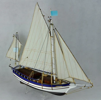 Escala 1/30 Clásicos velero de madera modelo kits de la SPARY Boston moderno barco de vela de BRICOLAJE modelo