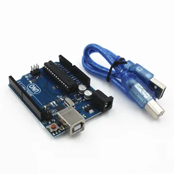 UNO R3 MEGA328P ATMEGA16U2 la Junta de Desarrollo para Arduino + Cable USB Nuevo