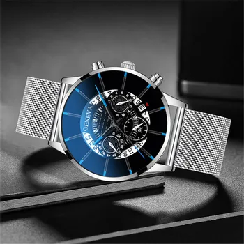 Reloj de los hombres 2020 Reloj Hombre Relogio Masculino de Malla Correa Calendario de Cuarzo reloj de Pulsera de los Hombres Reloj de los Deportes del Reloj de Ginebra horas