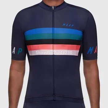2020 NUEVA Nacionales de Ciclismo Jersey de los Hombres de malla de Aire manga de la camiseta para bicicletas de MTB de la bandera del deporte de desgaste de Hielo azul Camiseta de montar