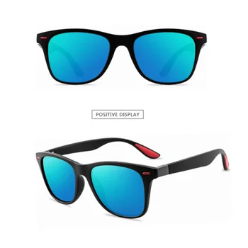 2020 de la Moda de las Señoras de la Plaza de Gafas de sol Polarizadas Clásico Polarizada de los Hombres Gafas de sol Retro de Diseño de la Marca de Conducción Gafas de sol UV400