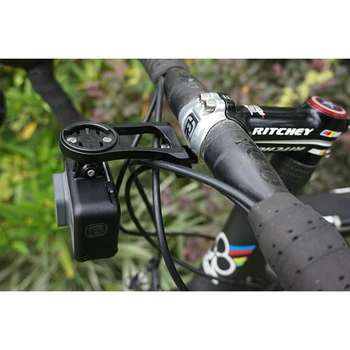 Bicicleta Madre Soporte Adaptador de Soporte para el Montaje en el soporte para GoPro Soporte de Montaje para Garmin Edge 25 200 500 510 520 800 810 1000 GPS