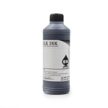6 Botella 250ML /Set Papel de Arte Pigmento de la Tinta para Mimaki para Roland para Mutoh Impresoras de inyección de tinta y DX4 DX5 DX6 DX7 Cabezal de impresión de Tinta Negra