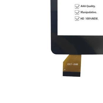 Negro de 7 pulgadas para CX17-058B tableta de pantalla táctil capacitiva panel digitalizador de reemplazo de cristal de Envío Libre
