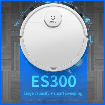 Limpieza automática del robot ES300 de la empresa de limpieza del hogar touch smart aspiradora 3-en-1 robot