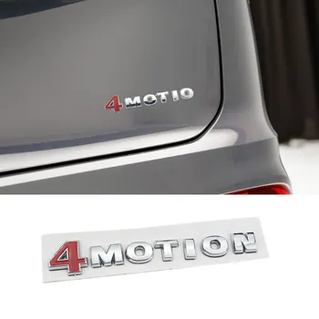 Coche Estilo 4MOTION Carta StickersBadge Calcomanía Para VW Golf Passat Bora Tiguan Passat B5 B6 B7 Polo, Jetta 14cmX3.2cm