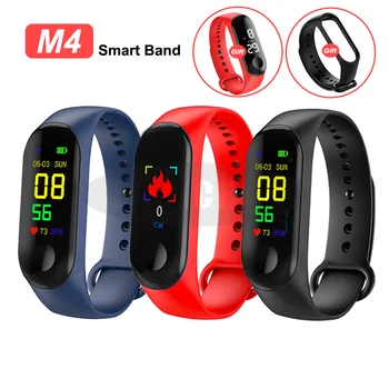 Banda inteligente de Fitness Tracker Reloj del Deporte de la pulsera de la Frecuencia Cardíaca Presión Arterial Smartband Monitor de la Salud de la Pulsera de Fitness Tracker