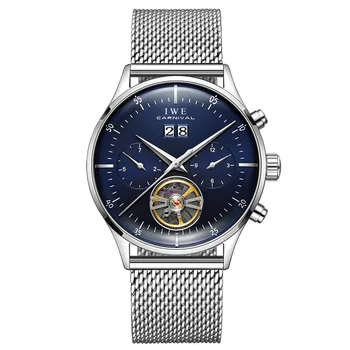 Suiza CARNAVAL de Relojes para Hombre de la Marca Superior de Lujo Mecánico Automático de Negocios Reloj de Oro Reloj de los Hombres Reloj mecanico es dueño de Hombres