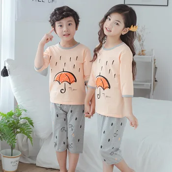 SAILEROAD los pijamas para Niños, Para las Niñas de Bebé de la Muchacha de dibujos animados de Dinosaurios Pijama Pijama Infantil Niños Pijamas de Verano Lindo ropa de dormir