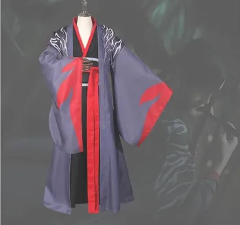 Mo Dao Zu Shi Wei Wuxian Hanfu Traje de Cosplay Conjunto de Anime Yaoi El Indomable, El gran Maestro de la Demoníaco Cultivo Kimono Unisex