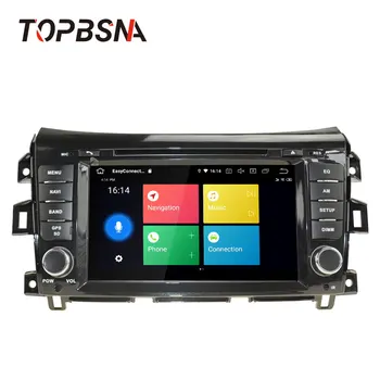 TOPBSNA Android 10 Coches Reproductor Multimedia Para Nissan Navara Frontier NP300 de Navegación GPS 2 Din para Radio de Coche Multimedia de Vídeo Estéreo
