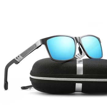 Polarizado Gafas de sol de los Hombres Masculinos Recubrimiento de Gafas de sol UV400 Tonos Gafas de Oculos de sol
