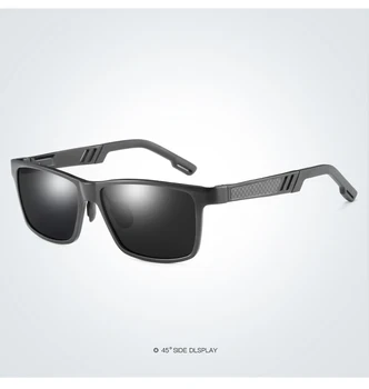 Polarizado Gafas de sol de los Hombres Masculinos Recubrimiento de Gafas de sol UV400 Tonos Gafas de Oculos de sol