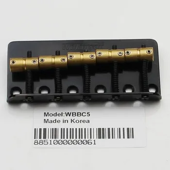 WBBC5 de la Guitarra Bajo el Puente Wilkinson Selletas de Bronce en Cromo, Negro o de Oro